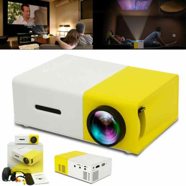 Mini-Micro Projetor Video Portatil YG-300
