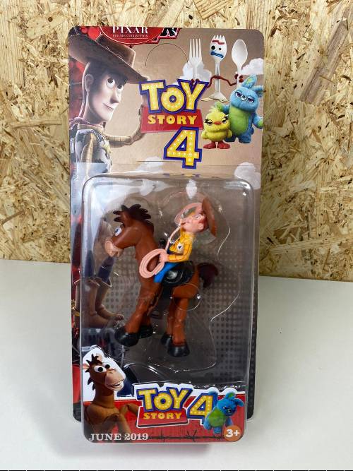 Woody e o seu cavalo Bullseye