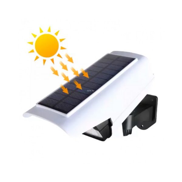 Luz solar sensor de movimento com comando 66 SMD LED