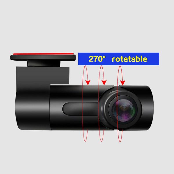 Mini câmara de carro com visão noturna (2)