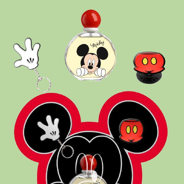 Coffret perfume e porta-chaves Mickey