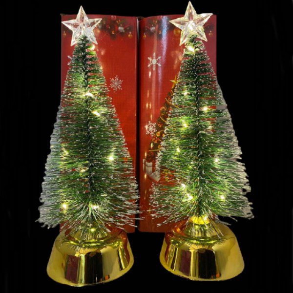 Mini Árvore Natal decorativa com luz led (2)