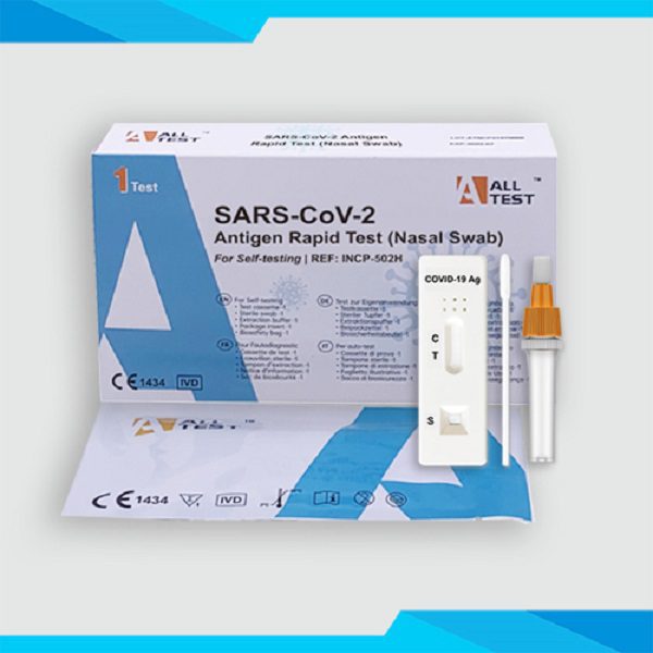 Kit de Teste Rápido Antigénio SARS-CoV-2 – ALLTEST