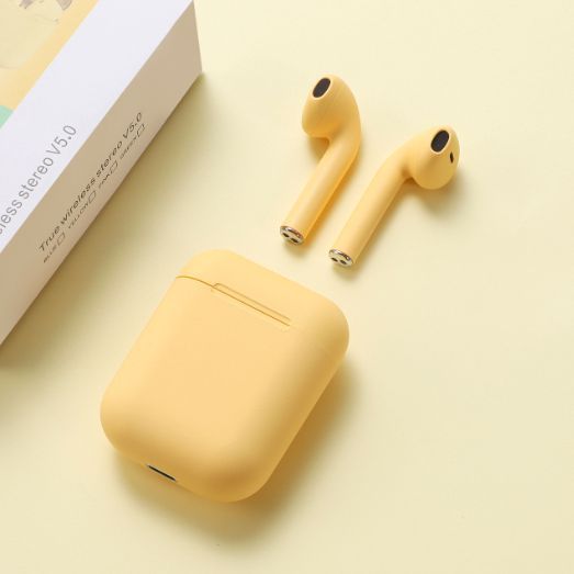 Auriculares inpods i12 TWS Bluetooth 5.0 Amarelo