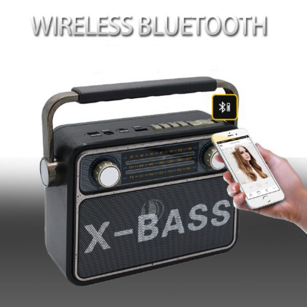 Rádio Retro Vintage Bluetooth MK-120 (2)