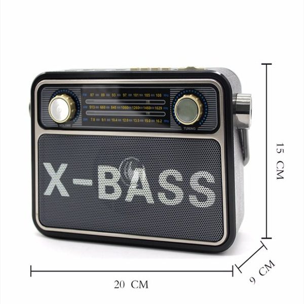 Rádio Retro Vintage Bluetooth MK-120 (3)
