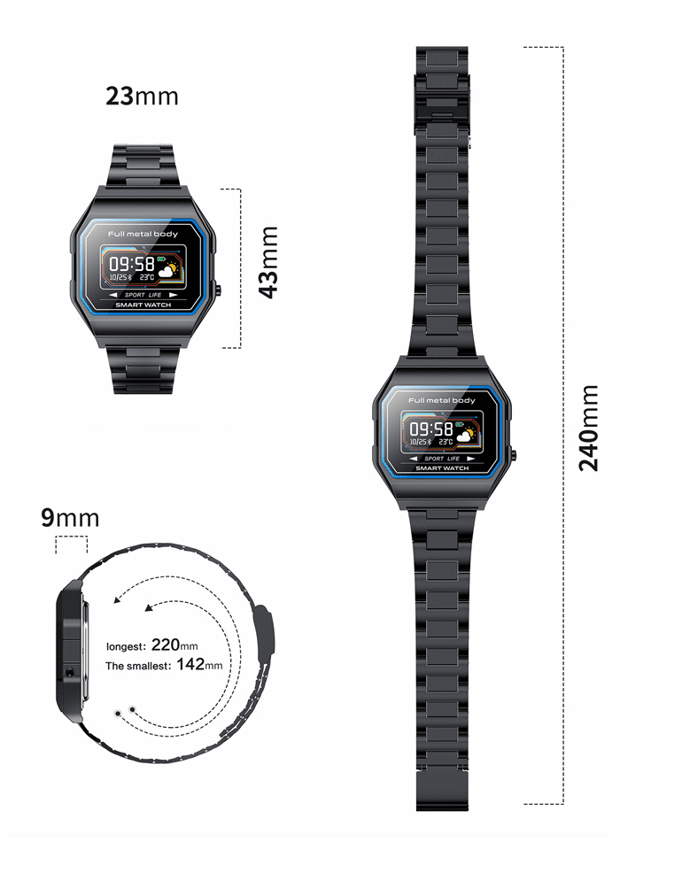 Smartwatch desportivo KW18 5