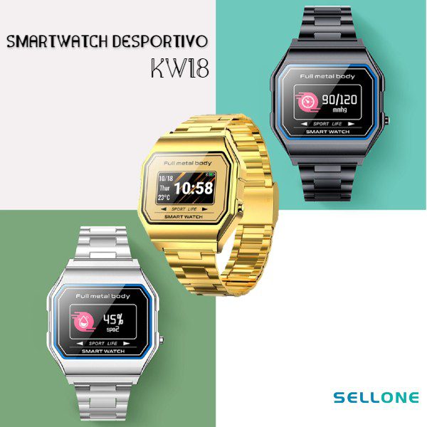Smartwatch desportivo KW18 S