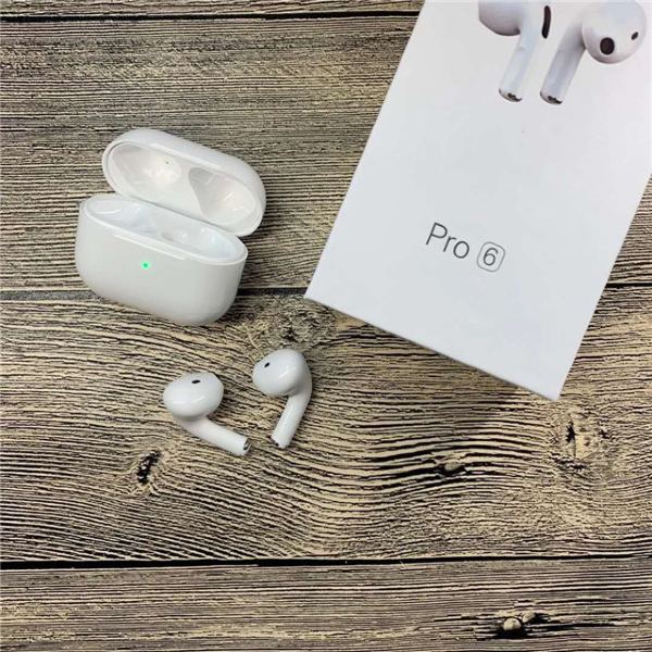 Airpods Pro 6 Branco Auriculares Bluetooth (1)