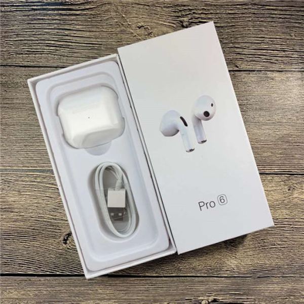 Airpods Pro 6 Branco Auriculares Bluetooth (2)