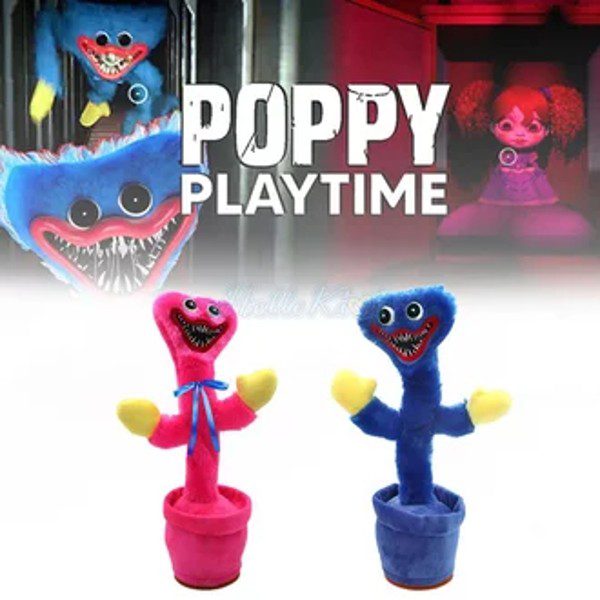 Poppy Playtime Boneco Dançarino e Imitador de Vozes