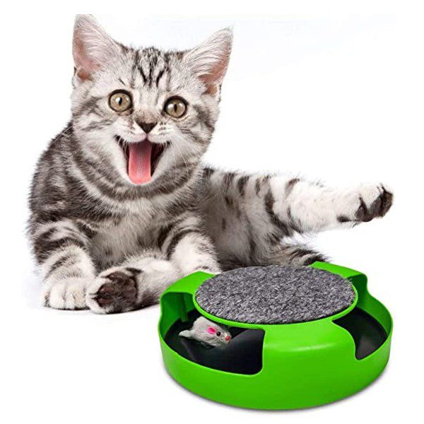 Brinquedo Interativo de Gato e Rato para Gato (4)