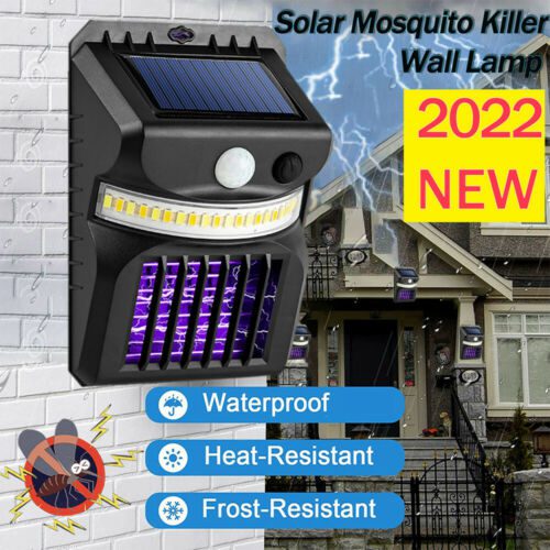 Lâmpada LED solar e Anti-Mosquitos 2EM1