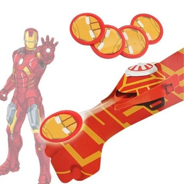 Lançador de Disco Super Herói de Ferro Hero Attack (2)