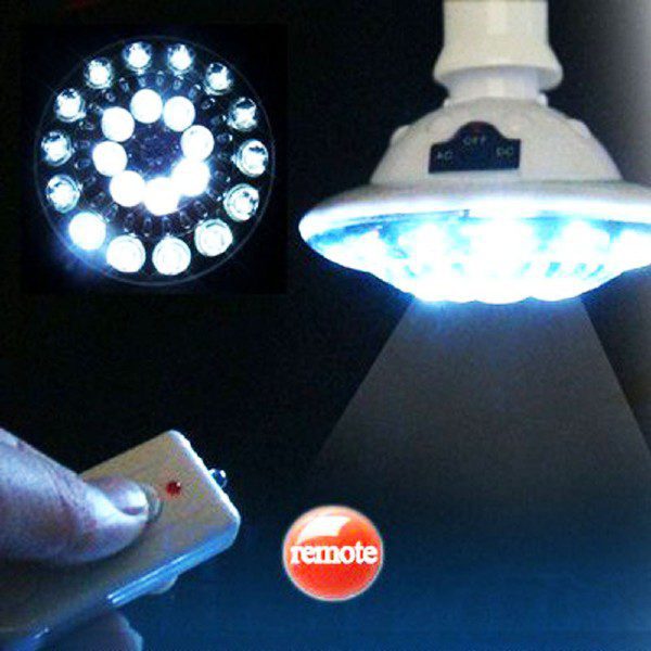 Lâmpada LED de Emergência com Controle Remoto (2)