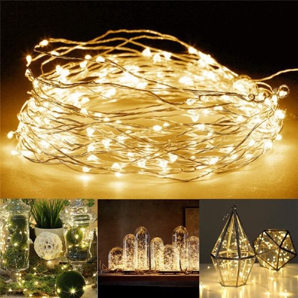 Corrente Decorativa de Natal com 50 Luzes LED (2)