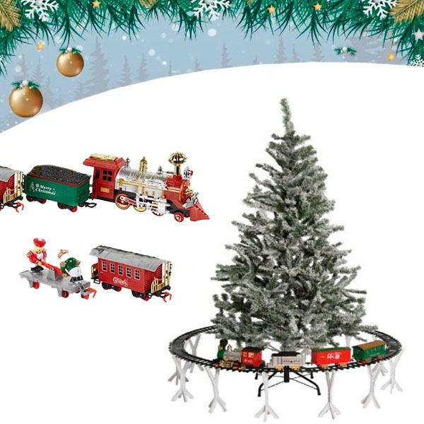 Comboio Decorativo de Árvore de Natal 44 com Som