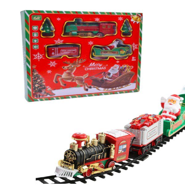 Comboio de Natal com Som e Luzes 13 Peças Edição Deluxe (3)