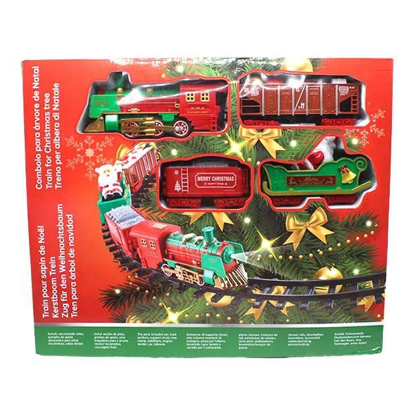 Comboio para Árvore de Natal com Som e Luzes Diâmetro 89cm (1)