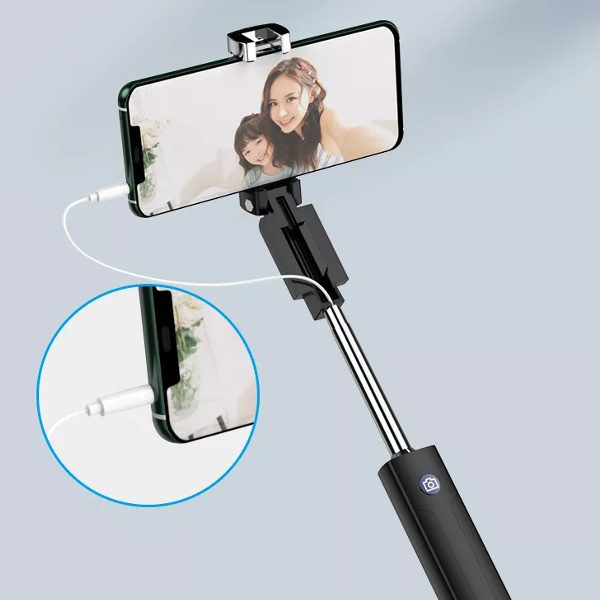 Selfie Stick com Cabo Jack de 3,5 mm (3)