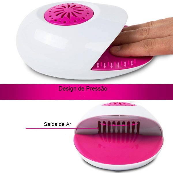 Kit de Manicure e Pedicure 6 Peças com Secador Unhas (3)
