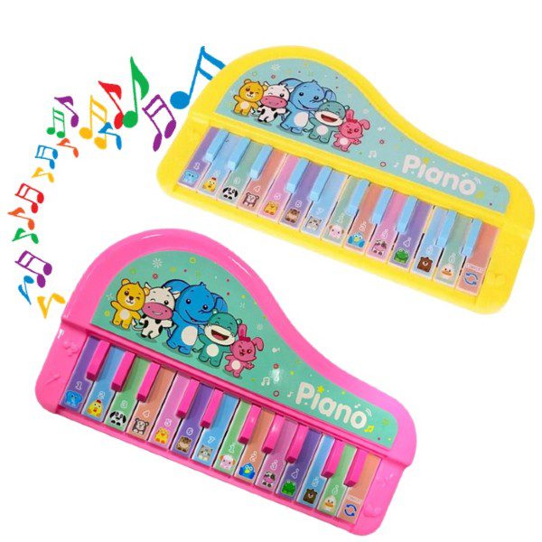 Piano Infantil Colorido Animais 13 Sons (2)