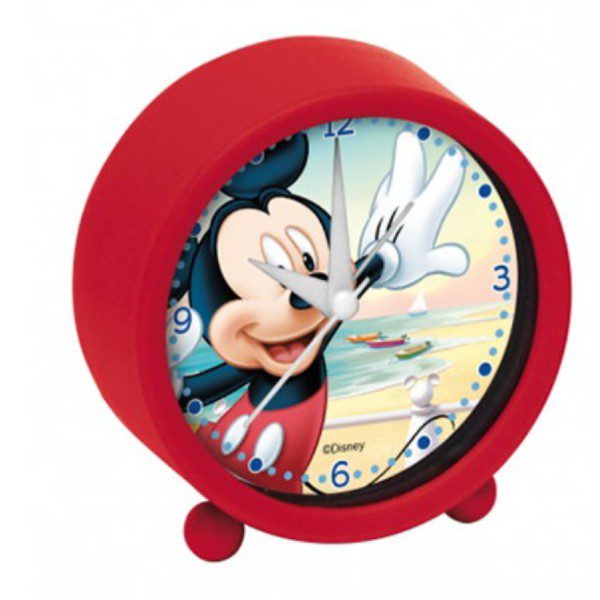 Relógio Despertador Redondo Mickey