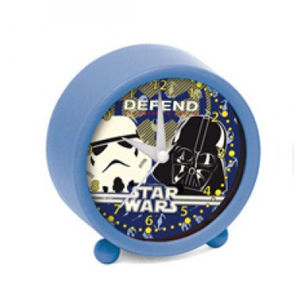 Relógio Despertador Redondo Star Wars
