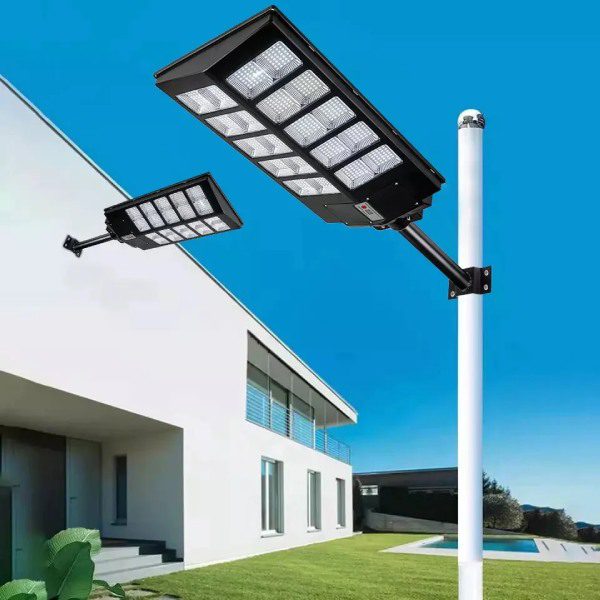 Candeeiro Solar de Rua 1000W com Sensor de Movimento e Comando (2)