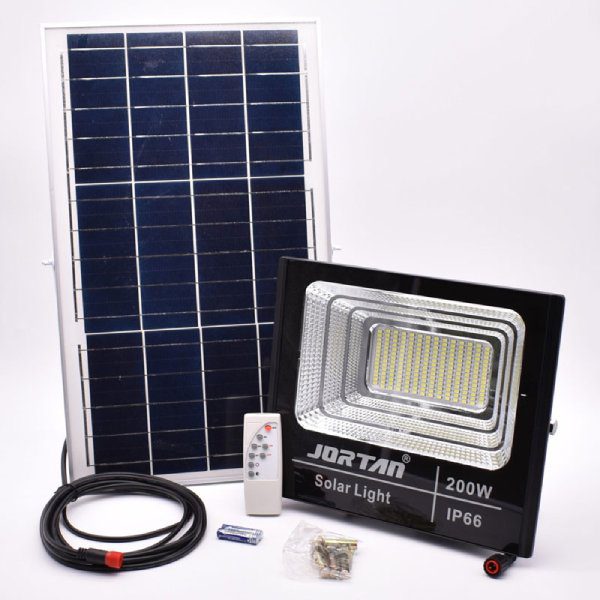 Luz Solar 200W com Painel Solar e Comando (1)