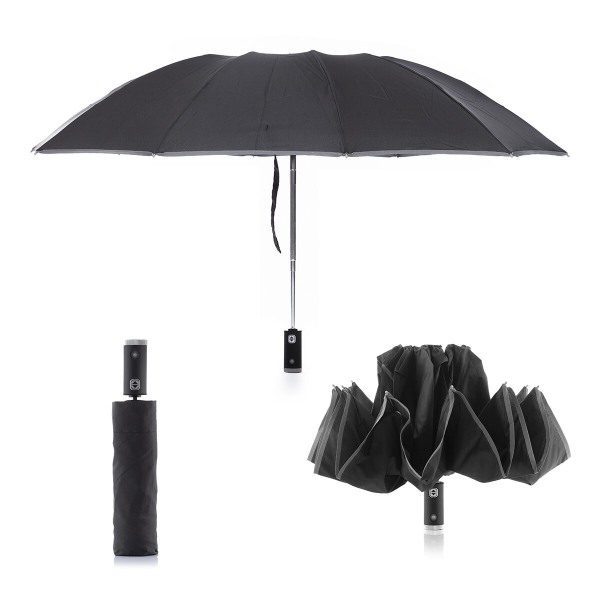 Guarda-chuva Dobrável de Fecho Invertido com LED Folbrella (8)