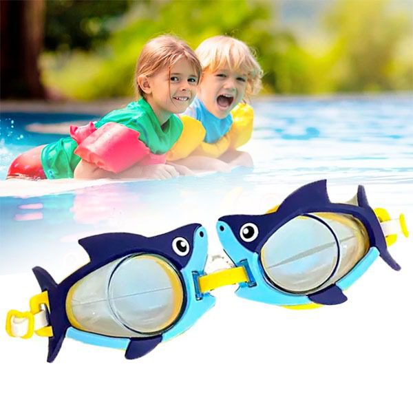 Óculos de Natação Infantil Tubarão