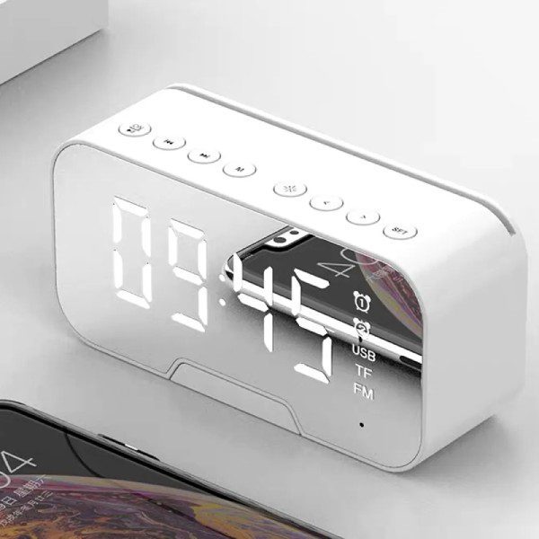 Relógio Despertador Bluetooth Multifuncional G10 (4)
