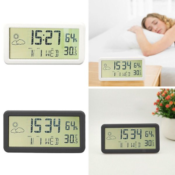 Relógio Despertador Digital LCD LW2219 (2)