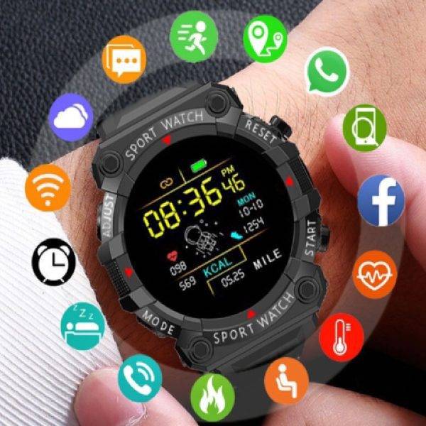 Smartwatch FD68 Preto (2)