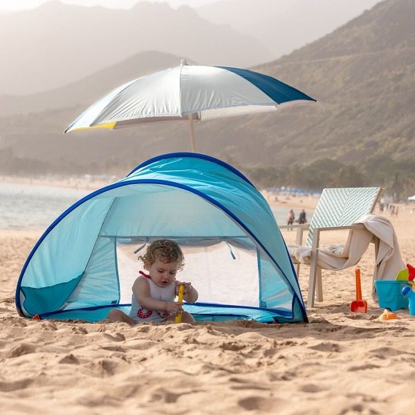 Tenda de Praia com Piscina para Crianças Tenfun (1)