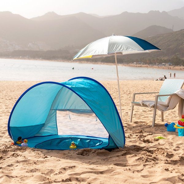 Tenda de Praia com Piscina para Crianças Tenfun (3)