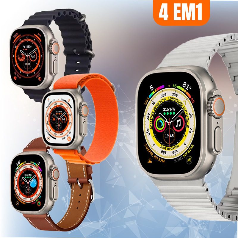 Pack Smartwatch 4EM1 G9 MAX