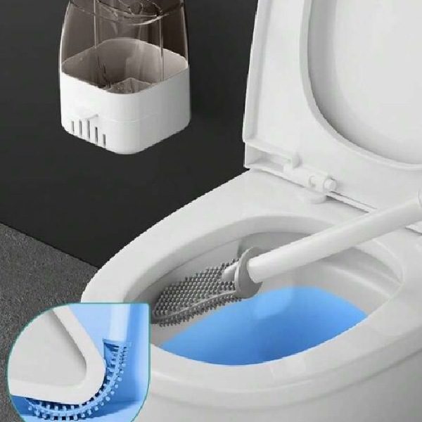 Escova de Sanita com Dispensador de Detergente + Suporte (1)